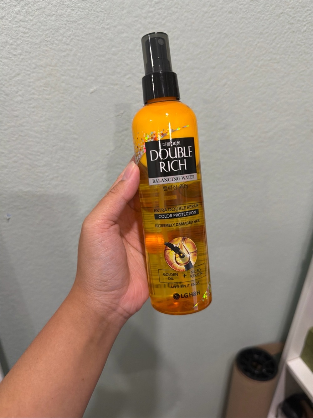 Double Rich Balancing Water Spray, Extra Double Repair Color Protection - 250ml